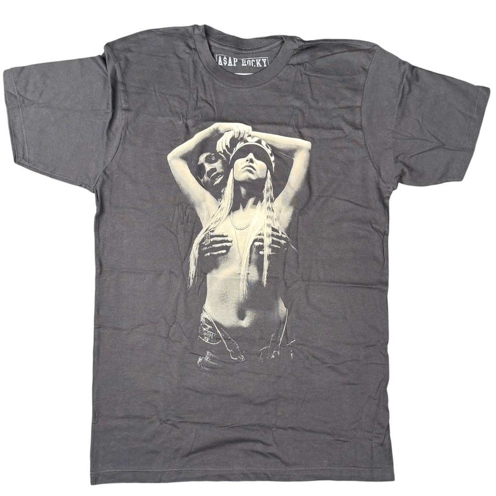 ASAP‎ Rocky Graphic T Shirt Black Mens Size Medium Streetwear Hip Hop A$AP